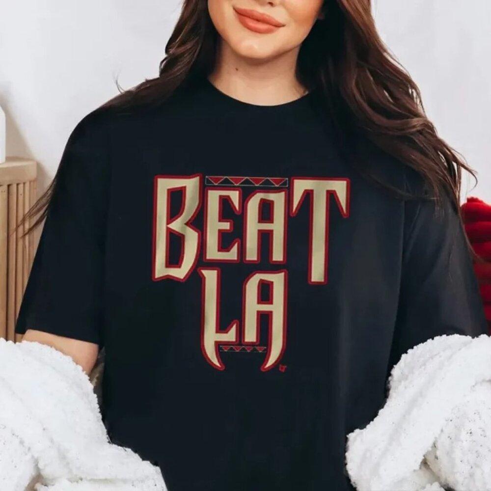 Arizona Beat La Graphic T-Shirt Sports Rivalry Fan Gift Casual  Appare
